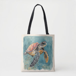 Tote Bag Tortue de mer