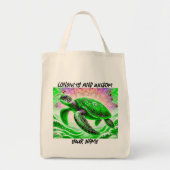 Tote Bag Tortue de mer (Devant)