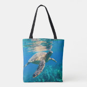 Tote Bag Tortue de mer (Dos)