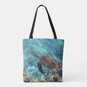 Tote Bag tortue de mer (Dos)