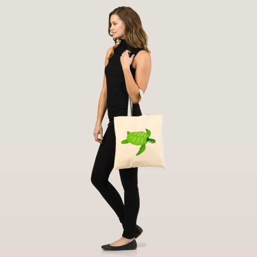 Tote Bag Tortue de mer (Devant (modèle))