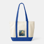 Tote Bag Tortue de mer vitrail (Dos)