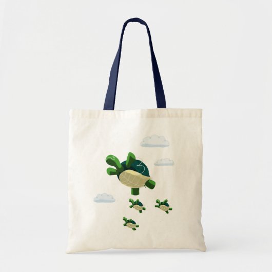 Tote Bag Tortue de vol (Devant)