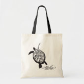 Tote Bag Tortue des îles Aloha Hawaii (Devant)