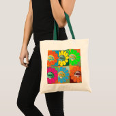 Tote Bag Tortue Fourre-tout de Bruit-Art (Devant (produit))
