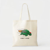 Tote Bag Tortue fusée (Devant)