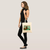 Tote Bag Tortue Hawaii (Devant (modèle))