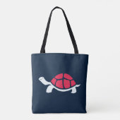 Tote Bag Tortue rouge (Dos)
