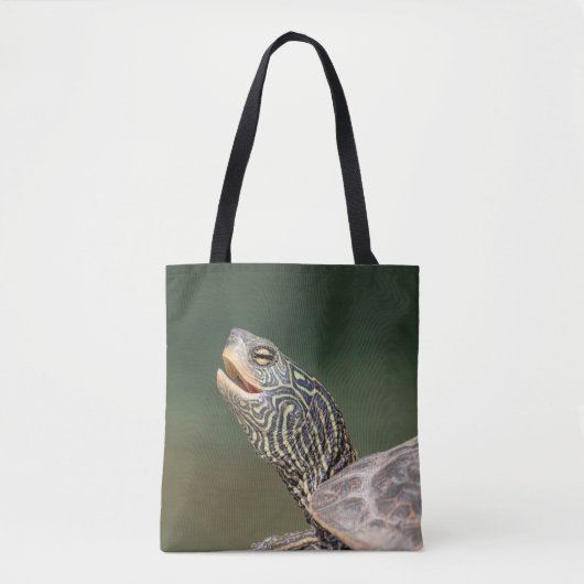Tote Bag Tortue sur La Chute (Devant)