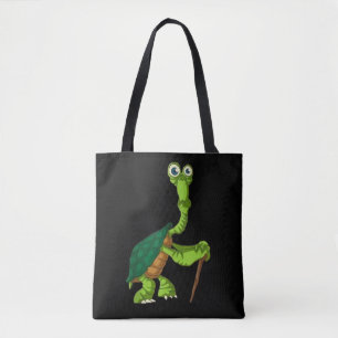 Tote Bag Tortue Tortue Retraité Drôle Debout Tortue Reti