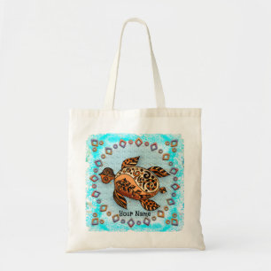 Tote Bag Tortue tribale