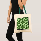 Tote Bag Tortue verte jolie Motif animale (Devant (produit))