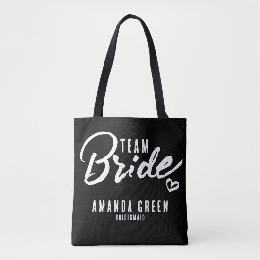Tote Bag Tot De Groupe D'Épouses Blanches Et Noires Personn (Devant)