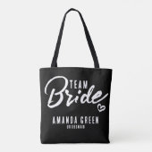 Tote Bag Tot De Groupe D'Épouses Blanches Et Noires Personn (Dos)