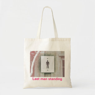 Tote Bag Tot. debout de budget de "dernier homme"