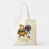 Tote Bag Total Éclipse Solaire 2024 Mignons Éclipse Solaire (Dos)