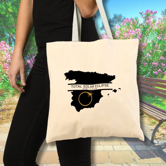 Tote Bag Total Solar Eclipse August 2026 – Spain Custom