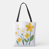Tote Bag Tote Bag-Flower Design (Dos)