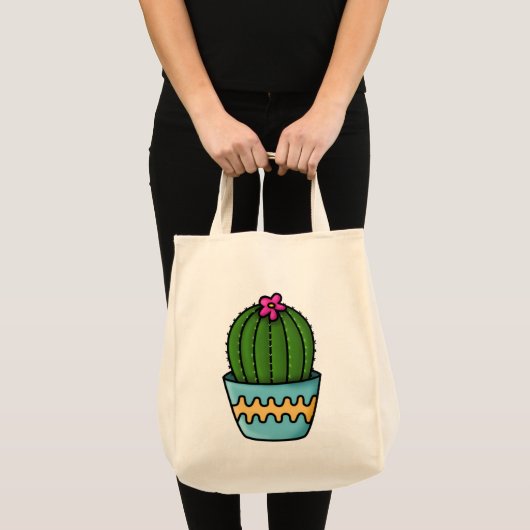 Tote Bag Tote Linha Cactus (Devant (produit))
