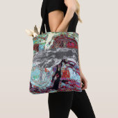 Tote Bag Tote – Strata Pulse (De près)