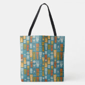 Tote Bag Totems Tiki Rétro (Devant)