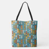 Tote Bag Totems Tiki Rétro (Dos)