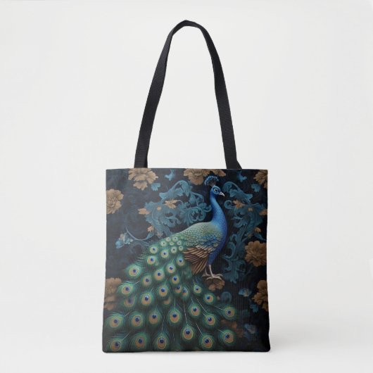 Tote Bag Toter Peacock (Devant)