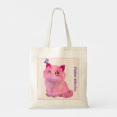 Tote Bag Totes Adorbs - Chat/Papillon (Dos)