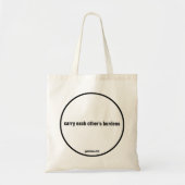 Tote Bag Totes avec écritures (Devant)