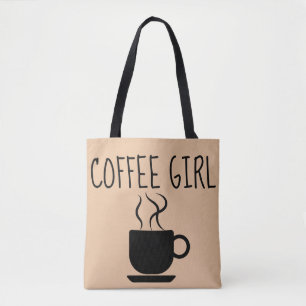 TOTE BAG TOTES DE FILLES DE CAFÉ PURLES
