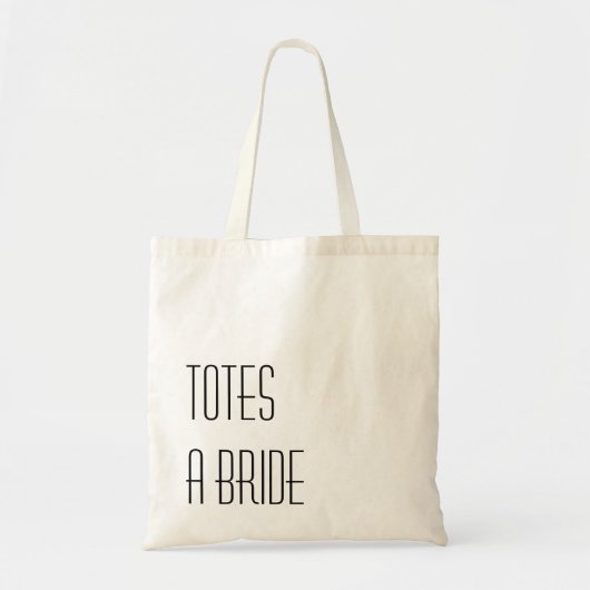 Tote Bag TOTES une jeune mariée (Devant)