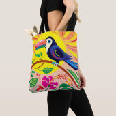 Tote Bag Toucan Tropical (De près)