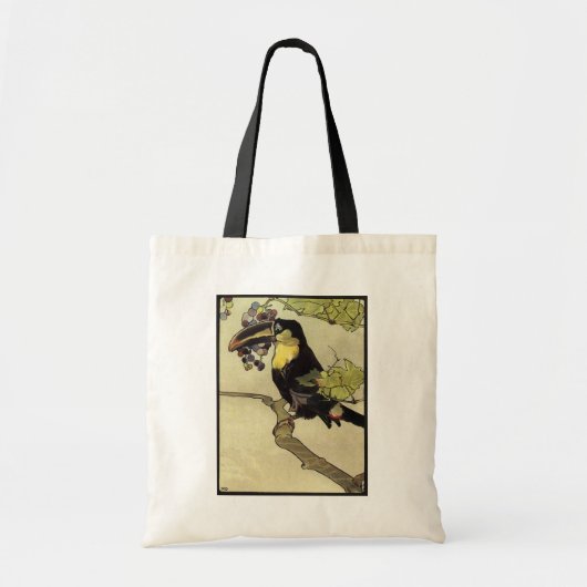 Tote Bag Toucan victorien (Devant)