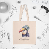 Tote Bag Toucan Winter Vibes, personnalisation