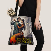 Tote Bag Touche de Tango Fourre-tout (De près)