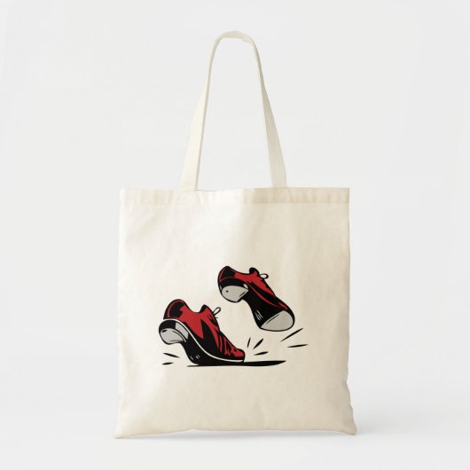 Tote Bag Toucher Chaussures dansantes (Devant)
