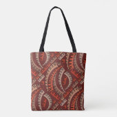 Tote Bag Touches de piano courbes (Dos)
