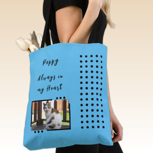 Tote Bag Toujours dans mon coeur 2 photo amant animal de co