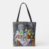 Tote Bag Toujours la vie avec les fruits, Paul Cezanne (Dos)
