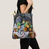 Tote Bag Toujours la vie avec les fruits, Paul Cezanne (De près)