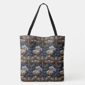 Tote Bag Toujours penser dans Dragonfly Grande épaule Fourr (Dos)