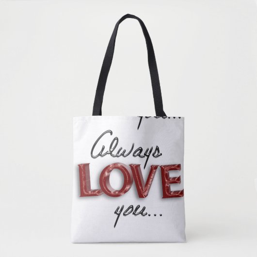 Tote Bag Toujours vous aimez (Devant)
