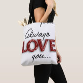 Tote Bag Toujours vous aimez (De près)