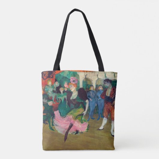 Tote Bag Toulouse-Lautrec - Marcelle Lender, Danse Bolero (Dos)