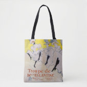 Tote Bag Toulouse-Lautrec - Troupe de Mlle Eglantine (Devant)