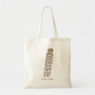 Tote Bag Tour de Pise - Italie Architecture