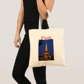 Tote Bag Tour Eiffel (Devant (produit))