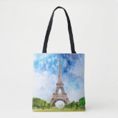 Tote Bag Tour Eiffel à Paris nr1 (Devant)