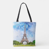 Tote Bag Tour Eiffel à Paris nr1 (Dos)