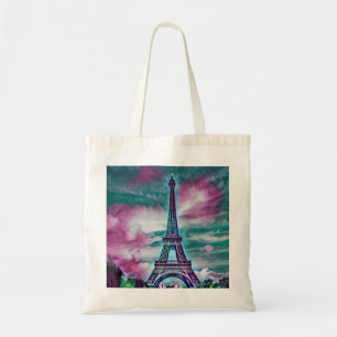 Tote Bag Tour Eiffel Abstraite